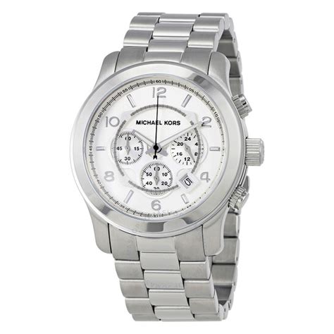 michael kors 8086 price|Michael Kors Silver Oversized Runway Watch MK8086.